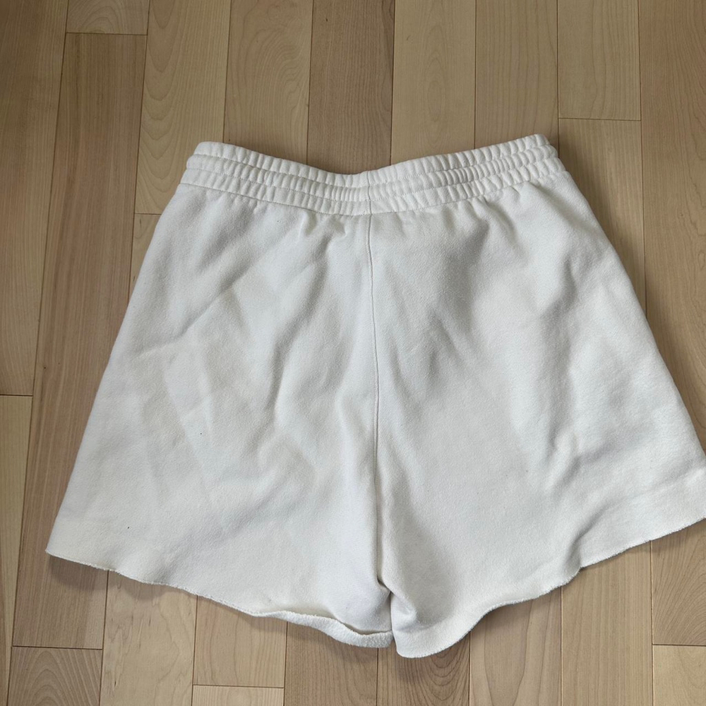 TNA Boyfriend Fleece Shorts – Off-White, Size M - Picture 6 of 7